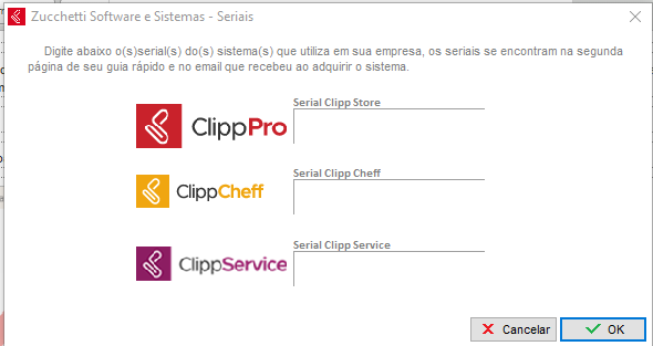 Serial do módulo complementar