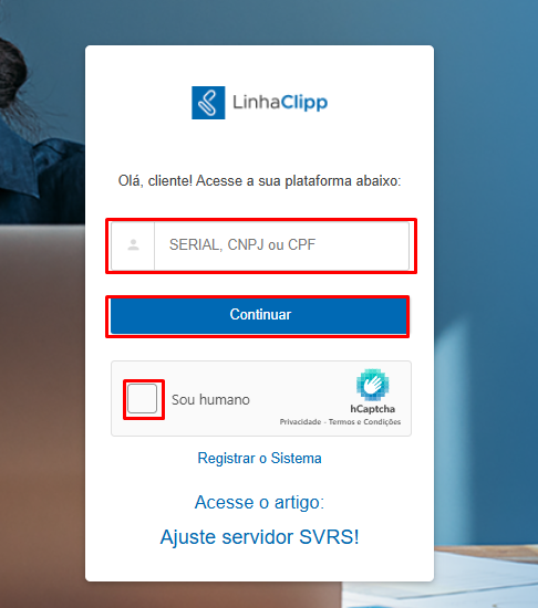 Acesso ao Painel do Cliente