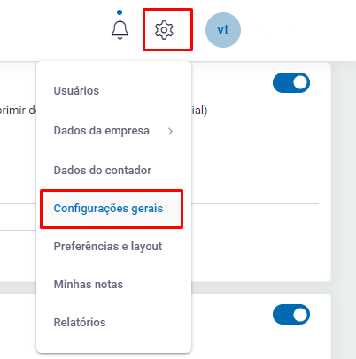 Configurações Gerais do ZetaWeb