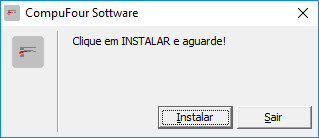Botão Instalar das dlls
