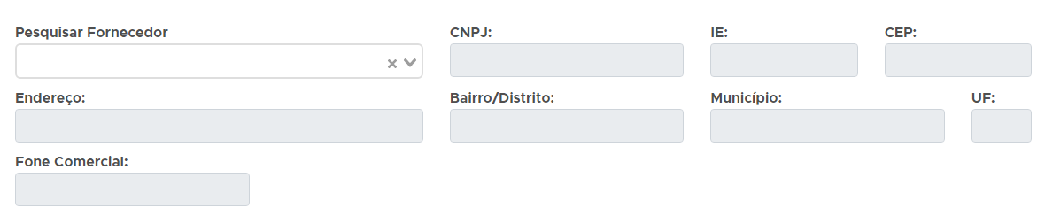 Fornecedor da nota