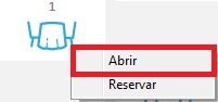 Abrindo uma mesa cadastrada no CheffMEI Abrir mesa no CheffMEI