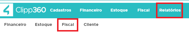 Acesso a Relatórios - Fiscal