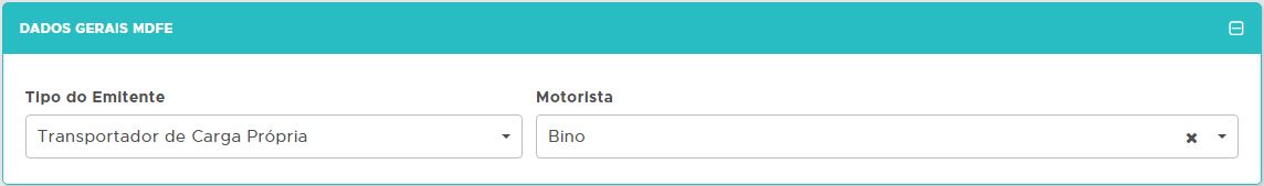 Dados Gerais e tipo do emitente