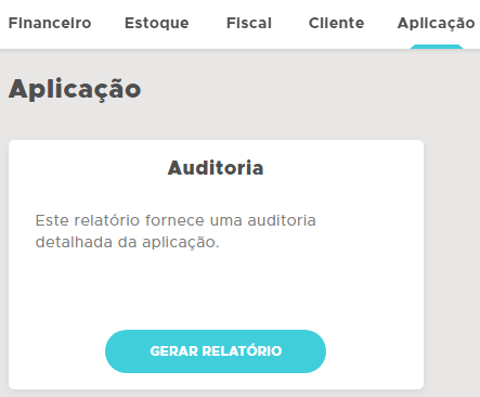 Menu Auditoria
