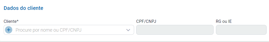 Informar o cliente