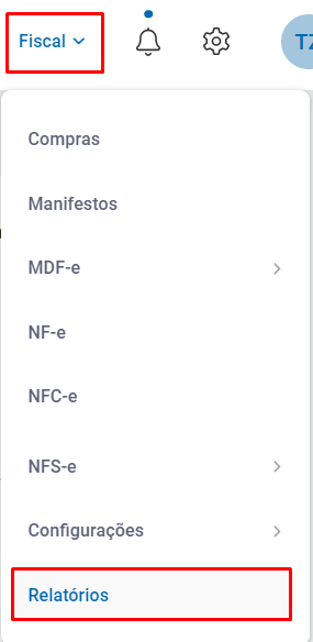 Módulo Fiscal - Relatórios