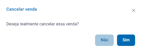 Cancelar toda a venda com F6 Cancelar toda a venda com F6