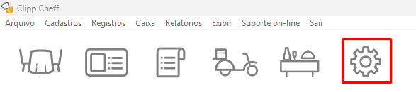 Configurações do Clipp Cheff