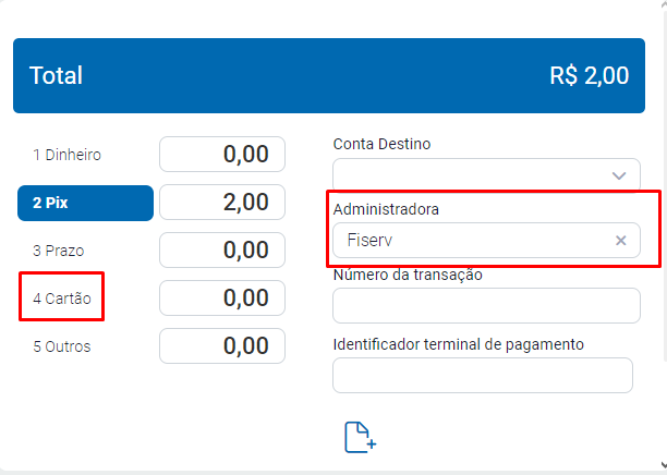 Finalização de venda no PIX pela Venda POS integrada ZPOS Venda PIX pela POS integrada