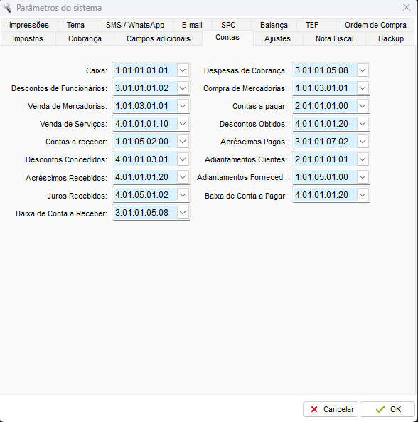 Aba Contas