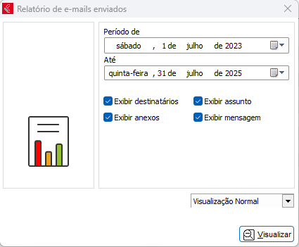 Relatório E-mails Enviados