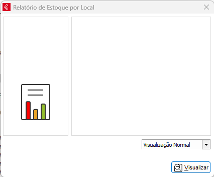 Relatório de Produtos por Local