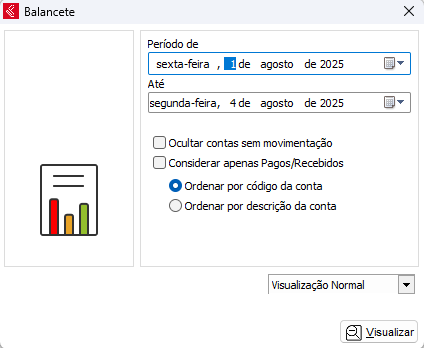 Balancete Por Período