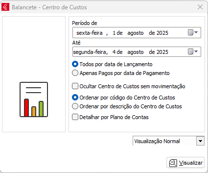 Balancete Centro de Custos