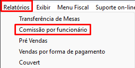 Relatório de comissão