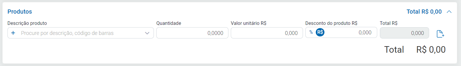 Itens da Ordem de Compra