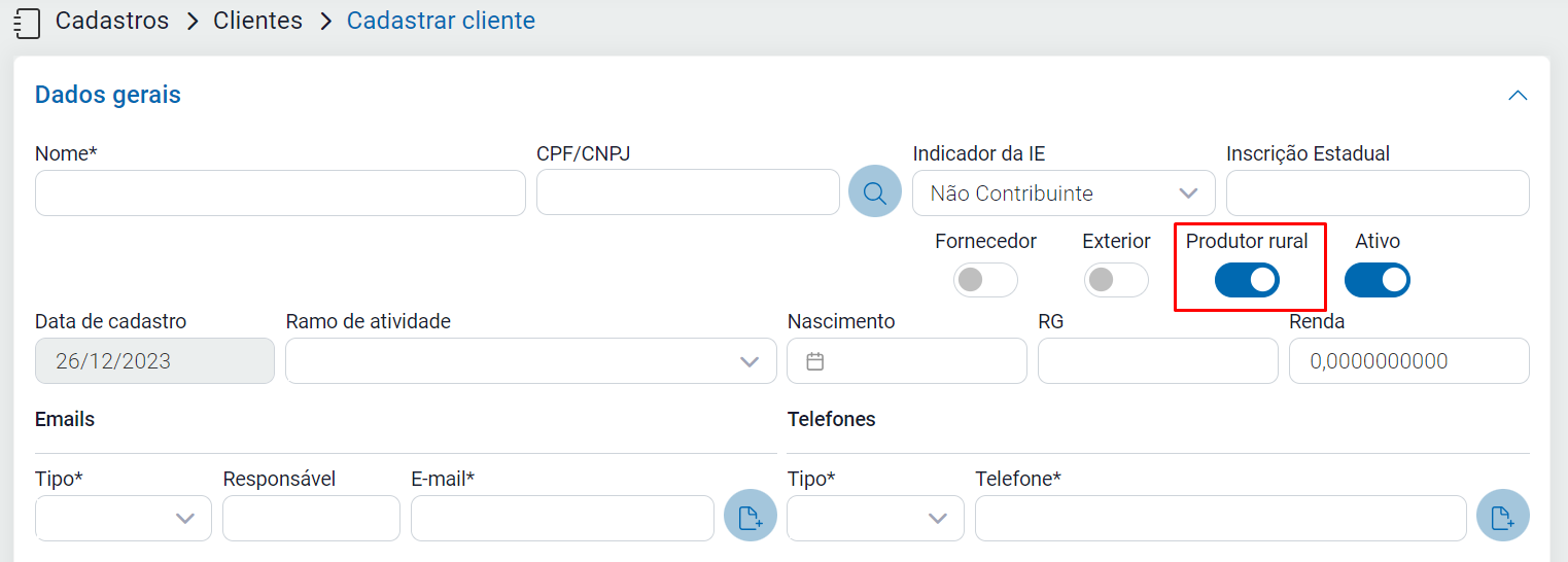 Opção Produtor Rural