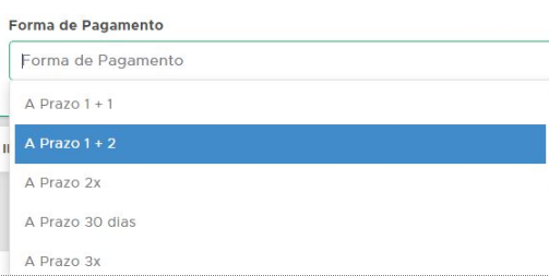 Forma de pagamento na NF-e