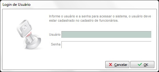Tela de login do Clipp Service Login do Clipp Service