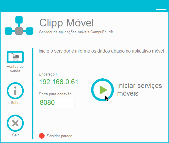 Clipp Móvel com porta e IP