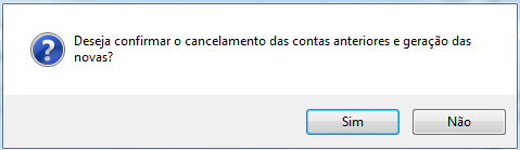 Confirmar renegociação