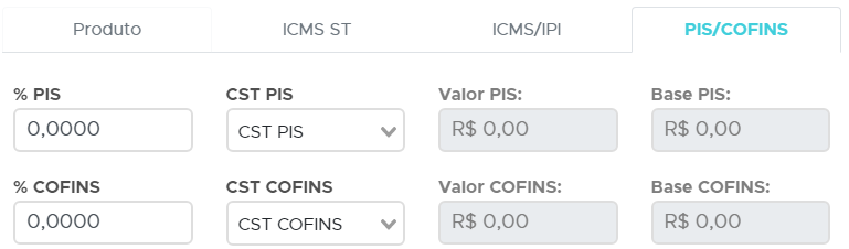Substituição Tributária do item