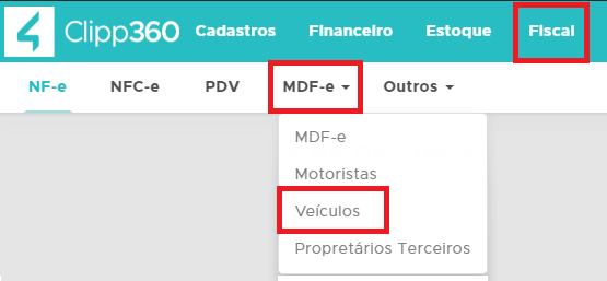 Cadastro de Veículos
