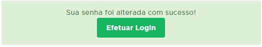 Botão Efetuar Login com as credenciais