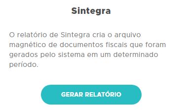 Opção Sintegra
